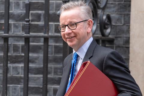Gove rips up compromises on cladding pledge contract