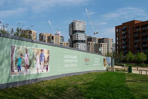 Berkeley shares slide despite reporting profit growth