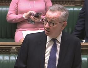 Gove threatens to put 11 housebuilders who have not signed cladding contract ‘out of business’